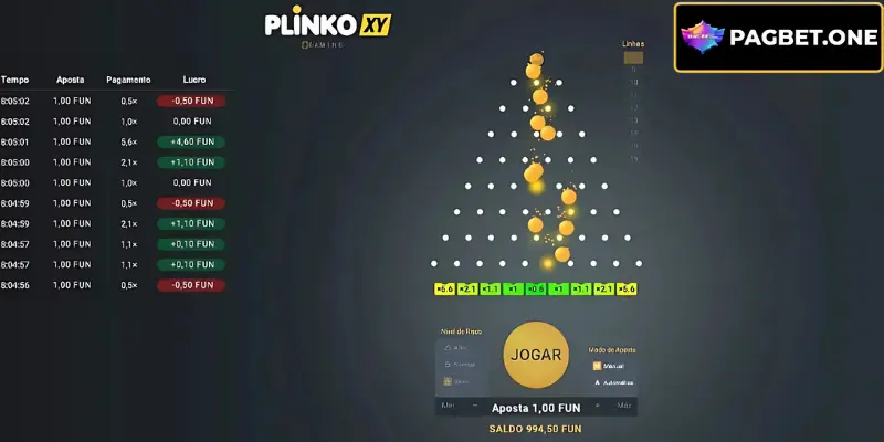 Pagbet Crash Games - Plinko Image